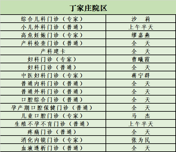 转需！南京部分医院国庆、中秋节期间门急诊安排！